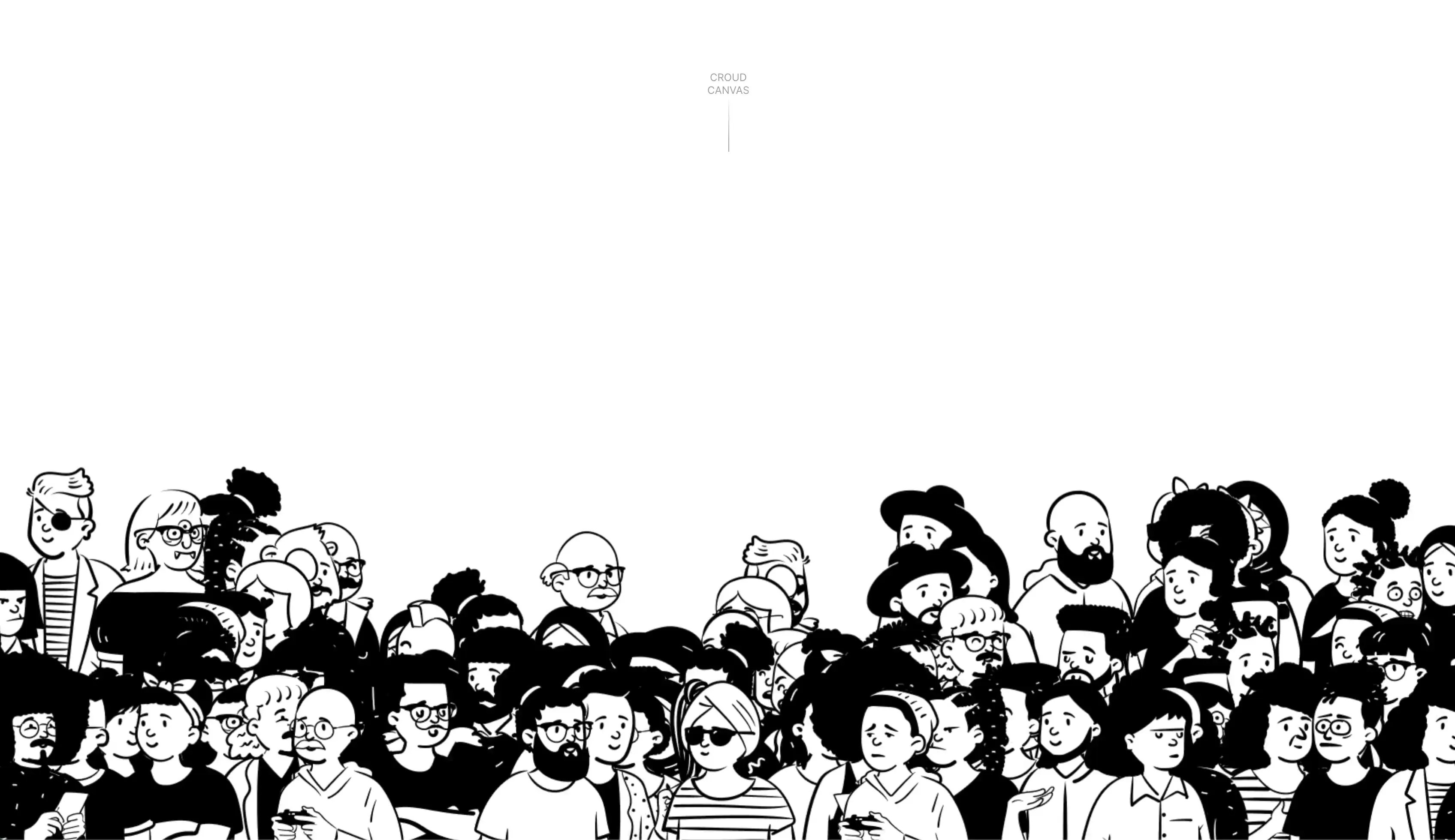 Canvas crowd