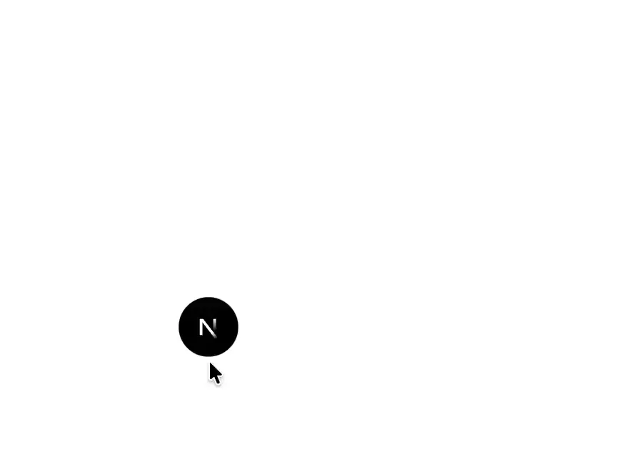 Nextjs gooey menu