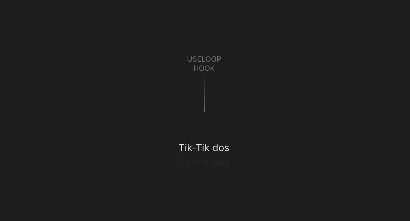 Loop animation hook
