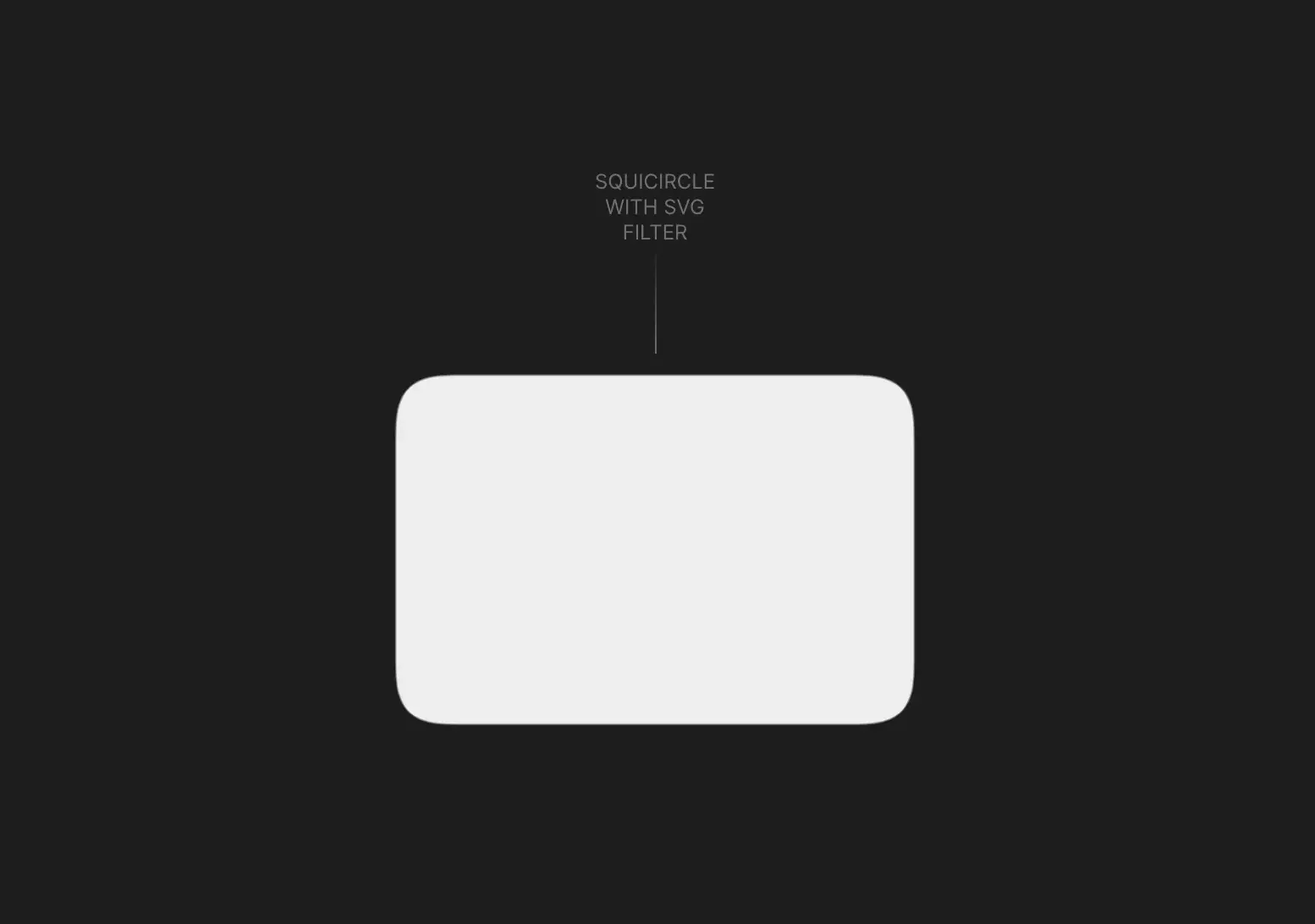 Apple squicircle effect