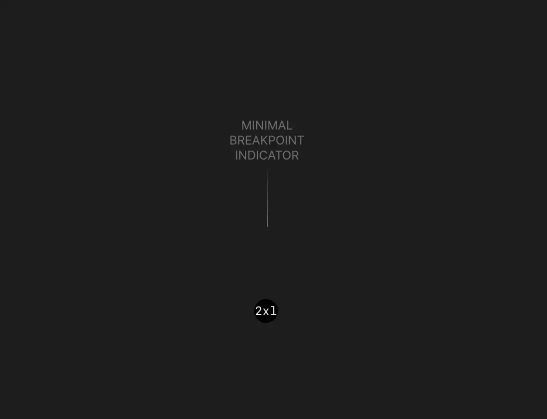 Breakpoint indicator